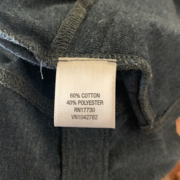 Converse One Star V-Neck Collar Cardigan in Size Large /Dark Gray - Picture 5 of 9